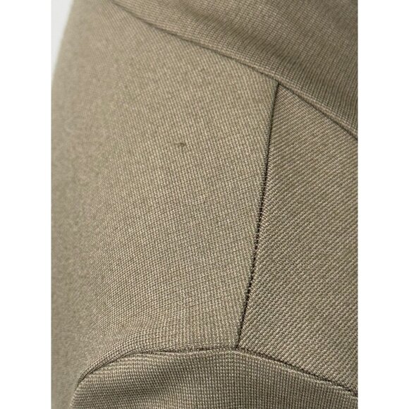 Bryn Walker Open Front Cocoon Cardigan Asymmetric Lagenlook Olive Green Size S - Picture 7 of 12